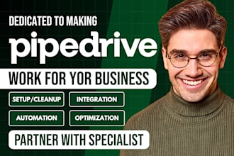 make pipedrive crm and automation work