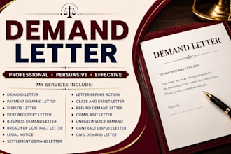 draft legal notice demand letter cease and desist defamation lawsuit