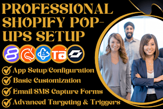 setup shopify popup pop convert attrac sendwill ta promolayer kaching qikify