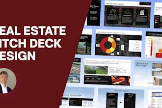 create a high end real estate pitch deck or offering memorandum