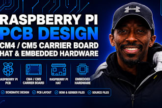 design raspberry pi pcb, cm4 cm5 carrier board, hat and embedded hardware