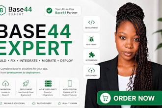 base44 expert base44 development base44 bug fixing base44 integration