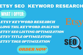 do esty seo backlinks long tail keyword analysis competitor research top ranking