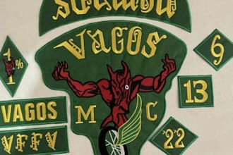 create embroidered mc motorcycle club logo or patch