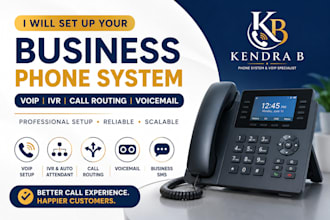 set up your business phone system and voip