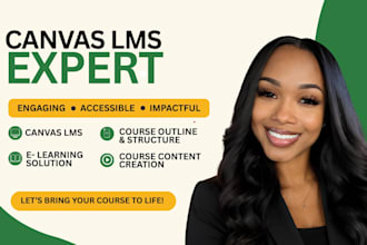 design an engaging canvas lms course with accessibility