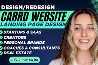 design modern carrd website carrd landing page redesign carrd website