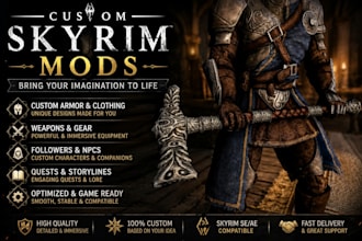 make modded armor and weapons for your skyrim adventure