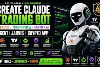 create claude trading bot claude tradeview hermes ai agent jarvis crypto app fix