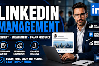 be your linkedin manager for content, growth, and engagement