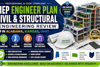 mep engineer plan civil and structural engineering review in alabama kansas ohio