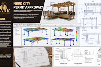 design deck pergola retaining wall carport permit structural engineering tx fl