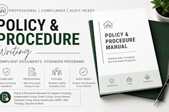 write policy procedure for nemt, support housing independent living, sober home