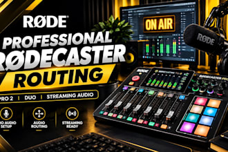setup rodecaster pro and duo for quality streaming audio