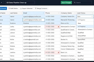 your hubspot crm data entry and virtual assistant for lead list cleaning