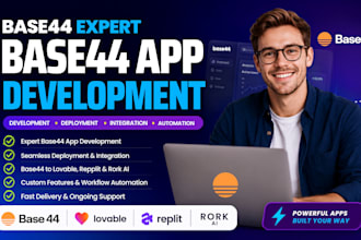base44 expert base44 app development deployment base44 to lovable replit rork ai