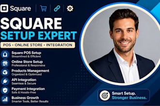 setup square pos square online store products setup square API integration