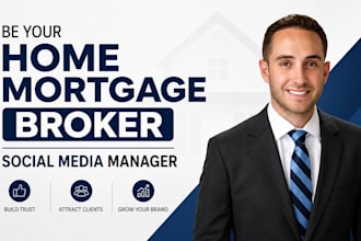be your home mortgage broker social media manager