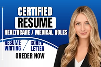 write an ats healthcare resume, medical CV, nursing resume and pharma CV
