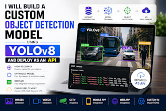 build custom object detection model using yolov8 and deploy it as API