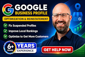 setup google my business fix suspended gmb reisntate business profile suspension