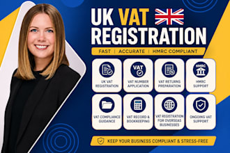 do UK vat registration, vat number, vat returns and hmrc support