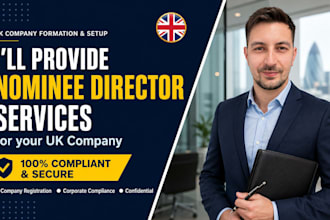 provide uk nominee director company registration company formation