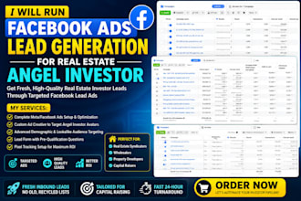 run facebook ads lead generation for real estate angel investor