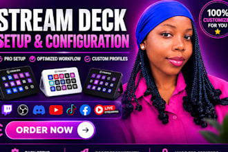 set up your elgato stream deck for obs, vmix, twitch and youtube