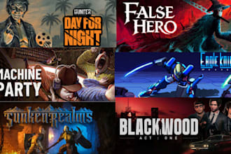 design steam capsule art game key art and steam store page banner for streamers