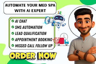build med spa gohighlevel ai voice agent ghl appointments ai lead qualification
