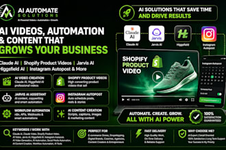 claude video shopify product video jarvis ai autopost instagram higgsfield ai