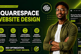design squarespace website, fix squarespace website, redesign squarespace