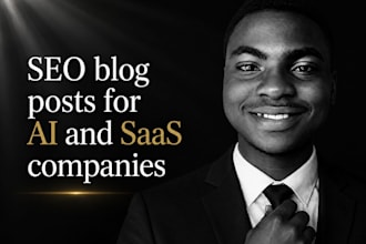 seo blog posts for ai and saas companies
