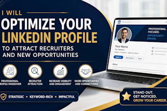 optimize your linkedin profile to attract recruiters and career opportunities