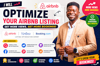airbnb promotion, airbnb marketing, vrbo marketing, seo listing to boost booking