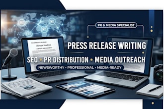 craft newsworthy press releases with SEO PR media distribution