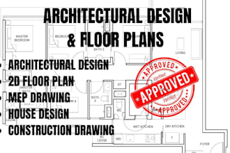 draw, review architectural drawing electrical permit house plan structural plans