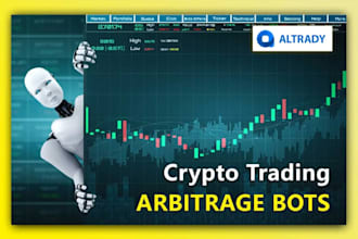 develop crypto arbitrage bot, crypto trading bot, and automated dex trading bot