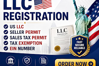 llc registration us llc seller permit sales tax permit tax exemption ein number