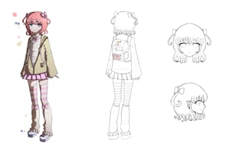 danganronpa oc reference sheet