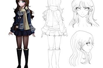 danganronpa oc reference sheet