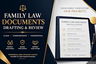 draft child custody agreement parenting plans separation agreement family law