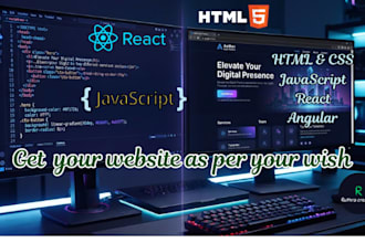 build a website as per your requirement