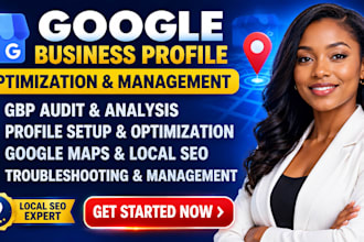 fully set up verified gmb, fix, and manage your google business profile