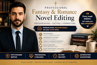 proofread, edit, format, fantasy, romance novel, interior edit fiction