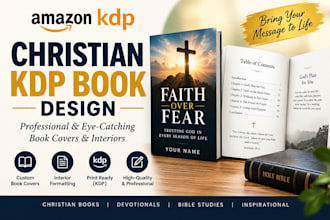 design christian kdp book