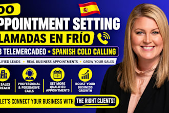 do appointment setting llamadas en frío b2b telemercadeo spanish cold calling