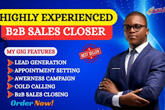 b2b sdr sales closer sales representative appointment setting cold calling