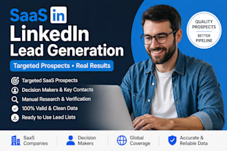 do saas linkedin lead generation for targeted b2b prospects